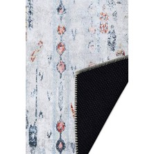 Şönil Halı, Makinada Yıkanabilir, Kaymaz Dokuma Taban, Modern & Dekoratif Tasarım FR1244