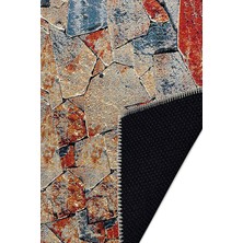 Şönil Halı, Makinada Yıkanabilir, Kaymaz Dokuma Taban, Modern & Dekoratif Tasarım FR1084