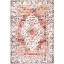 Şönil Halı, Makinada Yıkanabilir, Kaymaz Dokuma Taban, Modern & Dekoratif Tasarım FR996