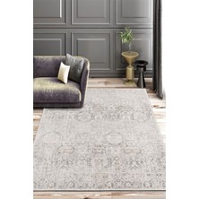 Şönil Halı, Makinada Yıkanabilir, Kaymaz Dokuma Taban, Modern & Dekoratif Tasarım FR554