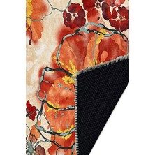 Şönil Halı, Makinada Yıkanabilir, Kaymaz Dokuma Taban, Modern & Dekoratif Tasarım FR1113