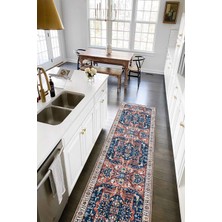 Şönil Halı, Makinada Yıkanabilir, Kaymaz Dokuma Taban, Modern & Dekoratif Tasarım FR1382