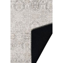 Şönil Halı, Makinada Yıkanabilir, Kaymaz Dokuma Taban, Modern & Dekoratif Tasarım FR551