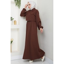 İlkimay.com Ceket Elbise Ikili Takım 1433 - Antrasit