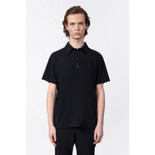 Isaora Streç Regular Fit Düğmeli Polo Yaka T Shirt Erkek Polo Yaka T Shirt ISR31140