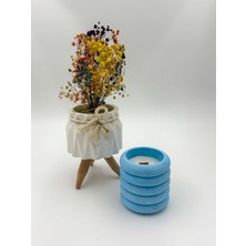 Yasemin Kokulu Mum, Soya Wax Doğal Dekoratif Mum