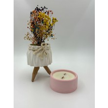 Japon Kiraz Çiçeği Kokulu Mum Soya Wax Doğal Dekoratif Mum