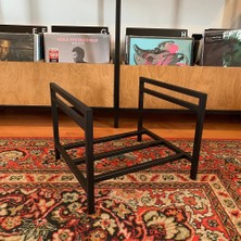 Metal Plaklık Dekoratif Dergilik Mini Kitaplık