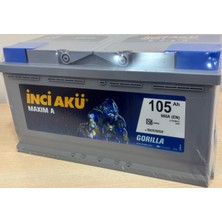 Inci Akü 12V 105 Ah Üretim 2025/03
