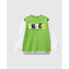 United Colors Of Benetton Erkek Çoçuk Sweatshirt 1/6 Yaş 10HW