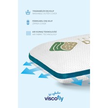 Visco Fly Visco Dream Climate Yastık - 57  cm  * 40  cm  * 12  cm  - Hava Alabilen Air File Kumaşlı