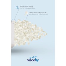 Visco Fly Visco Parçacıklı Klasik Yastık - 57 x 40 x 12  cm  -  1200 gr Iç Dolgulu
