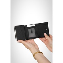 Retro 2660 Hakiki Deri Mekanizmalı Unisex Cüzdan