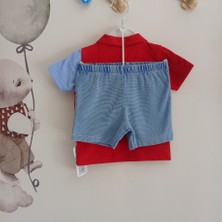 Babybuu Dinazor Detaylı Erkek Şort Takım