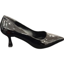 Ventes 20492184Z 6 cm Kadeh Topuk Sivri Burun Kadın Stiletto Ayakkabı
