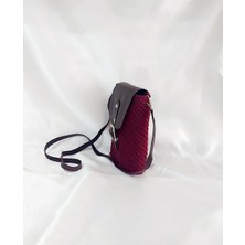 Umela Butik Bordo Bayan Omuz Çantası