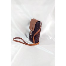 Umela Butik Kahverengi Bayan Omuz Çantası