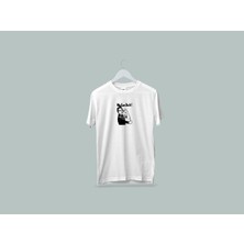 Maki Home Makiteks Penye Kadın Erkek Yetişkin Baskılı Beyaz Gri Siyah Tshirt Yapabiliriz We Can Do It