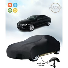 AUTOES Audi A3 Sedan Araba Brandası,oto Branda Alt Bağlantı Tokalı Siyah