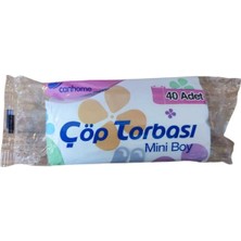 Çöp Torbası Çöp Poşeti 40X50 Mini Boy 40LI