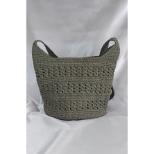 Umela Butik Yeşil Bayan Omuz Çantası