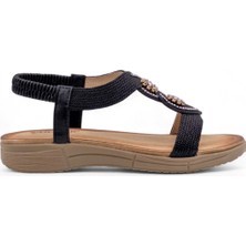 Voyager B093 Kadın Sandalet Siyah