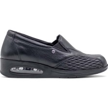 Muya Ikara 6 Nokta Anatomik Air Max Tabanlı Kadın Ayakkabı Siyah