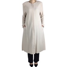 Ece Giyim Kadın Önü Patlı Fermuarlı Gizli Cepli Ince Yazlık Kap