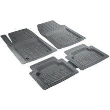 Mercedes 211 Uyumlu 3D Havuzlu Paspas Profesyonel Gri