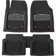 Dodge Sebring Uyumlu 3D Havuzlu Paspas Takımı Safir Siyah Krom Karbon