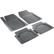 Daewoo Rezzo Uyumlu 3D Havuzlu Paspas Profesyonel Gri
