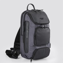 Ççs 51461 Tek Omuz Askılı Sırt Ve Göğüs Çantası Gri