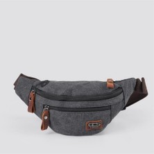 Ççs 31517 Sport Kanvas Bel Çantası Siyah