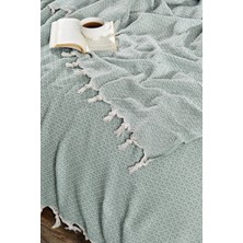 Çift Kişilik Pike 200X235CM Deniz Serisi Yatak Örtüsü