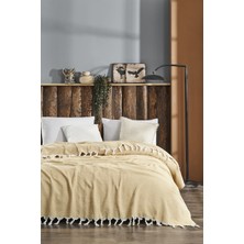 Çift Kişilik Pike 200X235CM Yelda Serisi Yatak Örtüsü