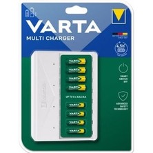 Varta 57659 USB Multi Charger 8'li Pil Şarj Cihazı (Aa-Aaa-Nimh)