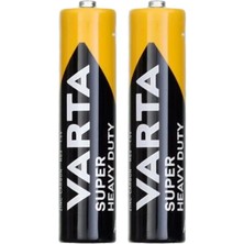Varta Super Heavy Duty Aaa 2'li Çinko Karbon Pil (Shrink)