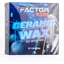 Factor 360 Premium Ceramic Wax 200 Ml Yüksek Parlaklık & Hidrofobi