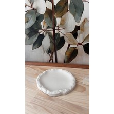 Beton Görünümlü Dekoratif Tabak