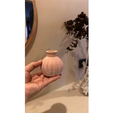 Minimal Çizgili Dekoratif Vazo