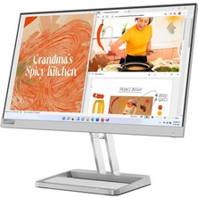 Lenovo L22I-40 21.5 Inç 75Hz 4ms Freesync IPS Fhd Monitör Bulut Grisi