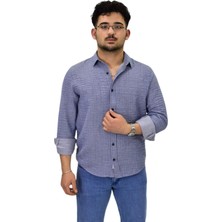 Erkek Spor Silim Fit Uzun Kol Gömlek G5011 BGL-ST04495