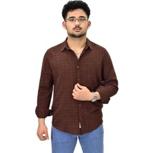 Erkek Spor Silim Fit Uzun Kol Gömlek G5005 BGL-ST04494