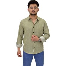 Erkek Spor Silim Fit Uzun Kol Gömlek G5011 BGL-ST04495