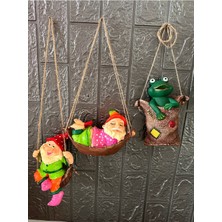 Sevimli Bahçe & Balkon Cüceleri 3 Lü Set