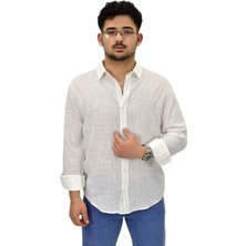 Erkek Spor Silim Fit Uzun Kol Gömlek G5005 BGL-ST04494