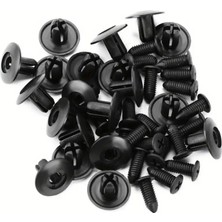 50 Adet 8mm Araba Plastik Perçin