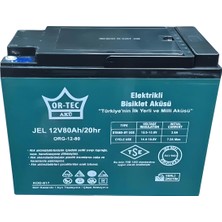 Belirtilmemiş Ortec 12V 80AH Jel Motor Aküsü Soğuk Hava Dayanımlı Bakım Gerektirmeyen Akü