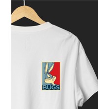 Bugs Bunny Tasarımlı Baskılı T-Shirt Tasarımı