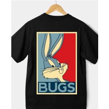 Bugs Bunny Tasarımlı Baskılı T-Shirt Tasarımı